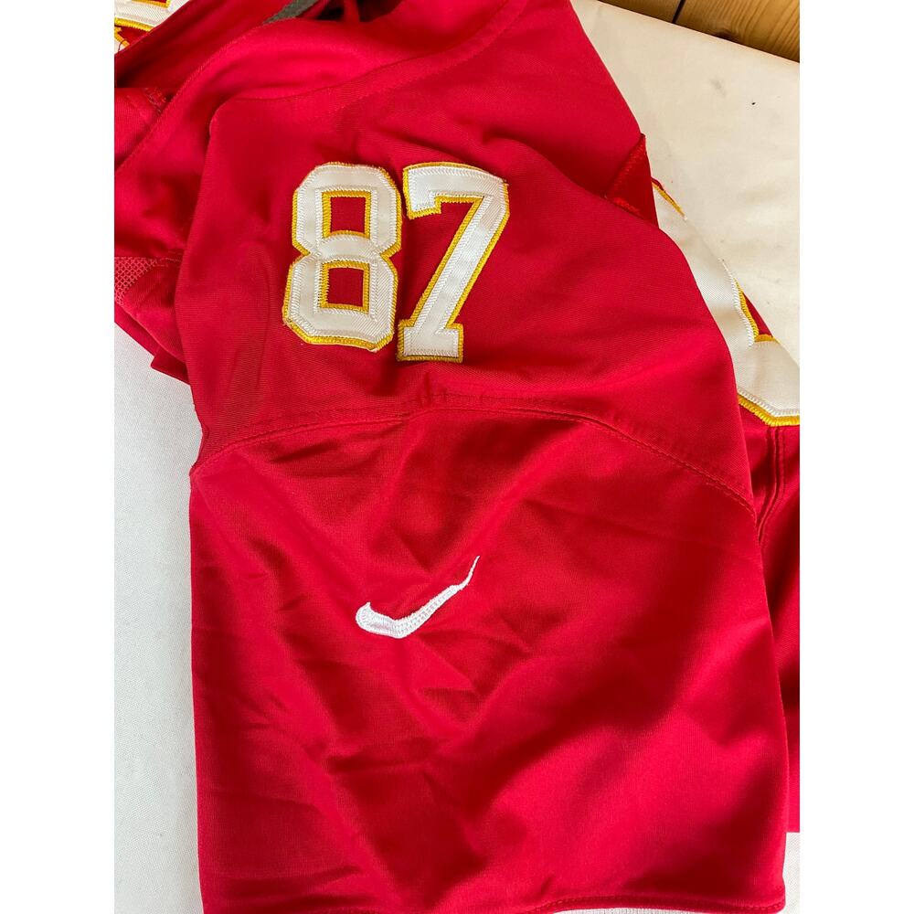 Nike NFL Travis Kelce #87 Kansas City Chiefs Jersey, Red - Size XL - Picture 6 of 7
